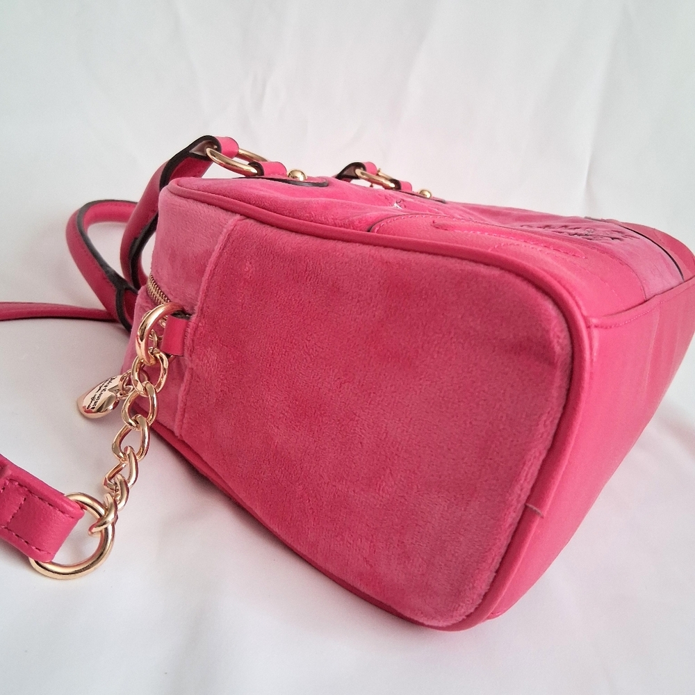 Juicy Couture Heritage Bowlers Pink Handbag - Picture 6 of 11